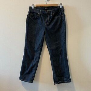 Talbots Women’s Straight Leg Dark Blue Denim Jeans Size  4